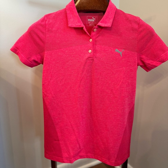 Puma Tops - Puma Pink Polo Shirt